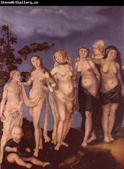 Hans Baldung Grien Die sieben Lebensalter des Weibes